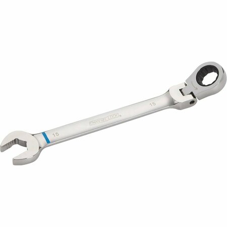 CHANNELLOCK Metric 15 mm 12-Point Ratcheting Flex-Head Wrench 321565